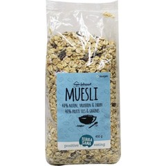 Terrasana Muesli 40% noten & vruchten & zaden bio (450 gr)