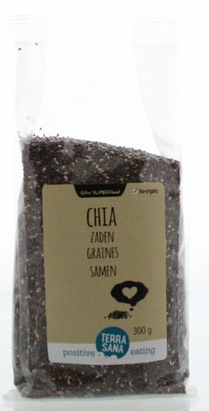 Terrasana Terrasana RAW Chia zaad zwart bio (300 gr)