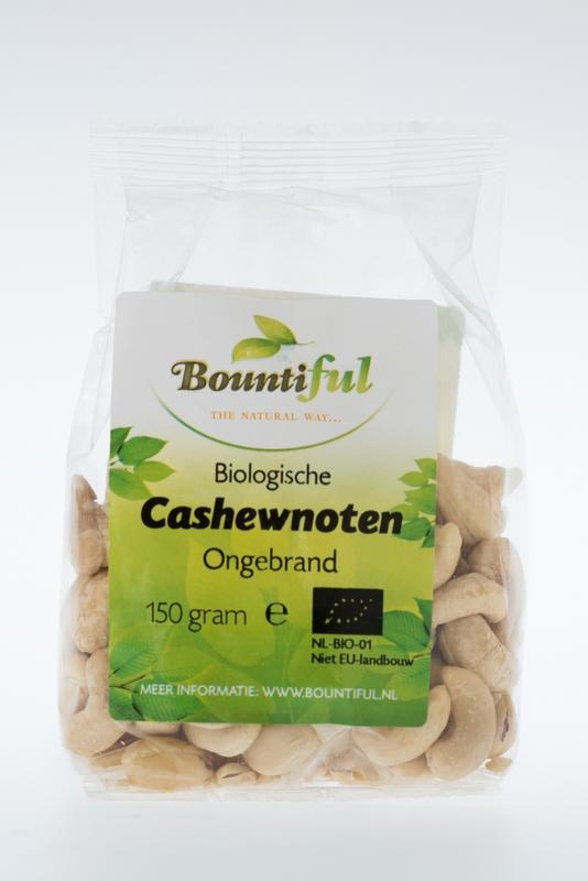 Bountiful Bountiful Cashewnoten bio (150 gr)
