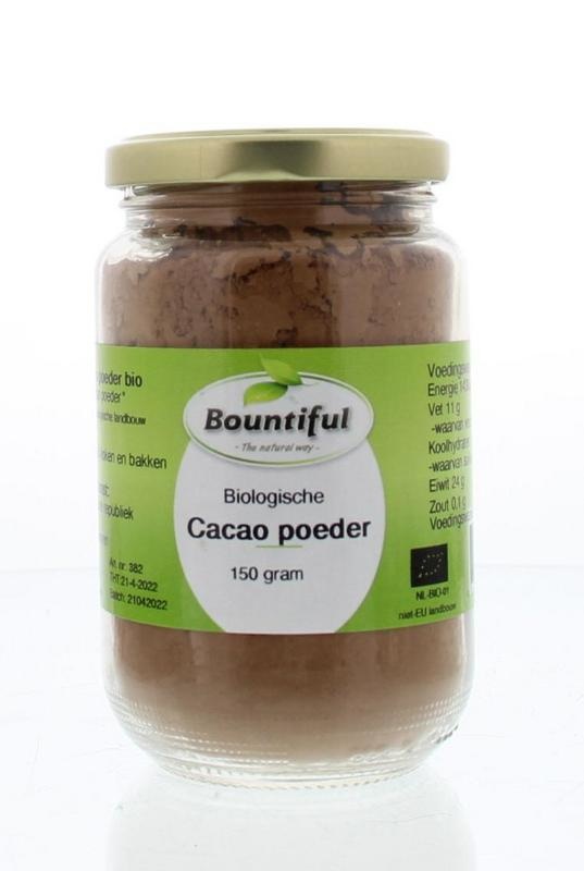 Bountiful Bountiful Cacao poeder bio (150 gr)