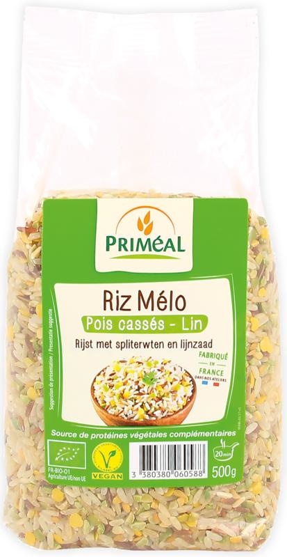Primeal Primeal Rijst met spltrwten en lijnzaad bio (500 gr)