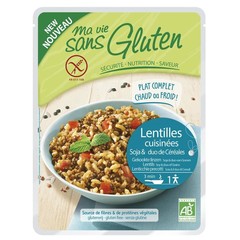 Ma Vie Sans Gekookte linzen soja & granenduo glutenvrij bio (220 gr)