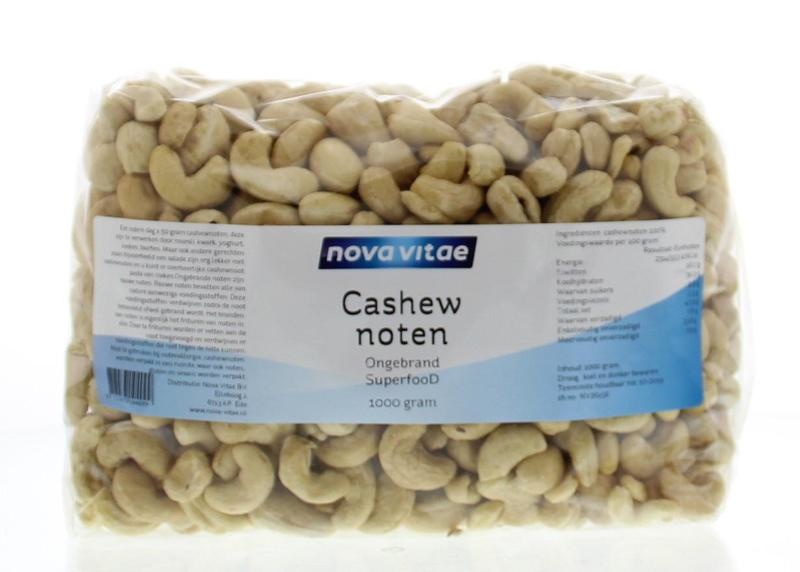 Nova Vitae Nova Vitae Cashewnoten ongebrand raw (1 Kilogr)