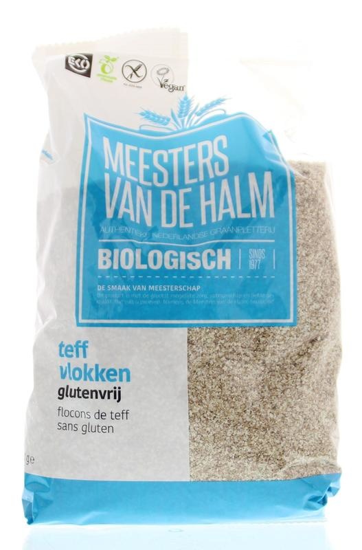 De Halm De Halm Teffvlokken bio (400 gr)