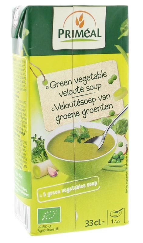 Primeal Primeal Veloute gebonden soep groene groenten bio (330 ml)