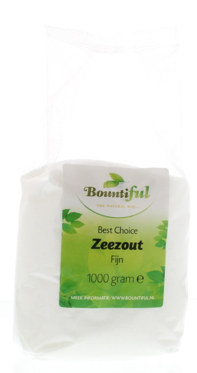 Bountiful Bountiful Zeezout fijn (1 Kilogr)