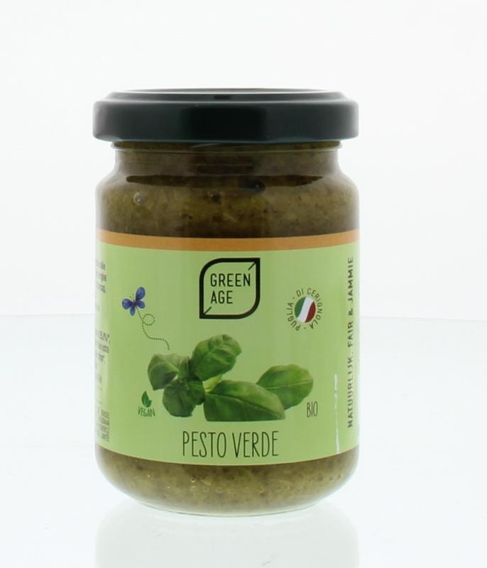 Greenage Greenage Groene pesto bio (140 gr)