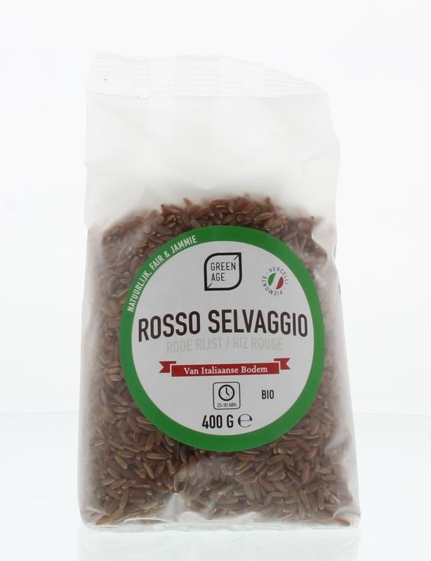 Greenage Greenage Rode rijst rosso selvaggio bio (400 gr)