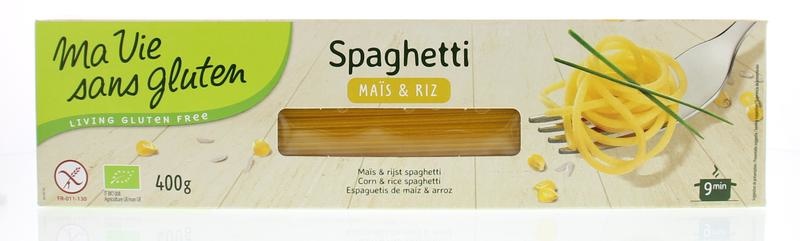 Ma Vie Sans Ma Vie Sans Spaghetti van mais & rijst glutenvrij bio (400 gr)