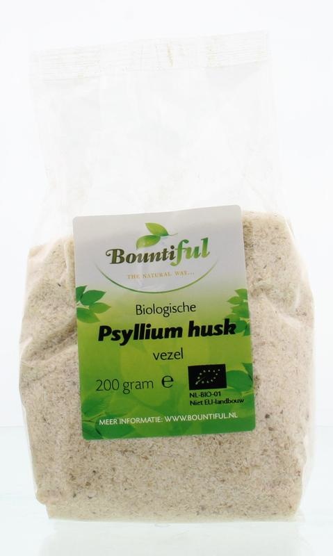 Bountiful Bountiful Psyllium husk vezel/vlozaad bio (200 gr)