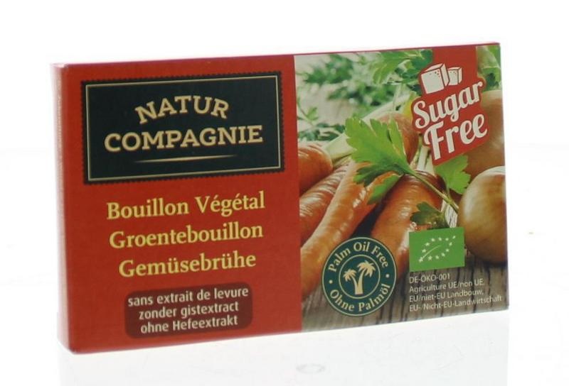 Natur Compagnie Natur Compagnie Groentebouillon zonder gist bio (8 st)