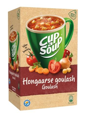 Cup A Soup Cup A soup Hongaarse goulash (21 Zakjes)