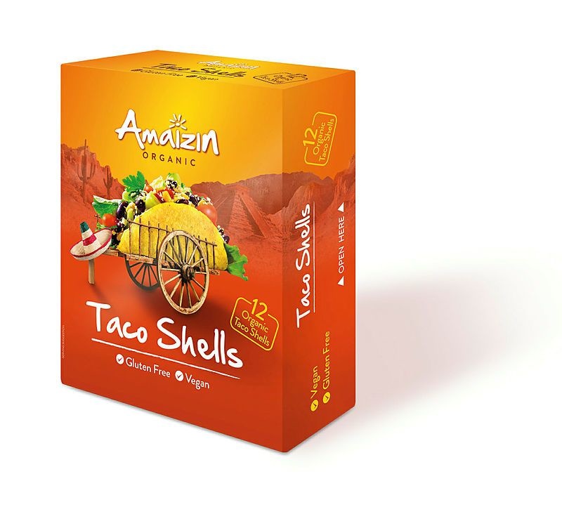 Amaizin Amaizin Taco schelpen bio (150 gr)