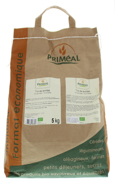 Primeal Primeal Linzen trio bio (5 Kilogr)