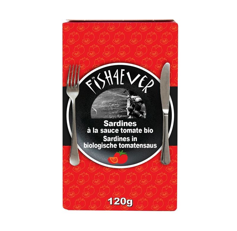 Fish 4 Ever Fish 4 Ever Sardines in tomatensaus (120 gr)
