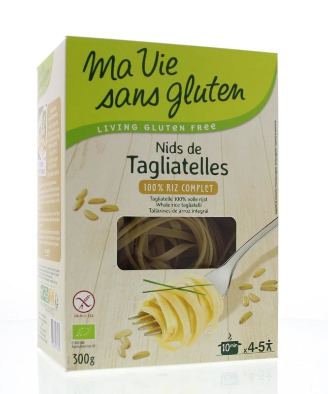 Ma Vie Sans Ma Vie Sans Tagliatelle volkoren rijst glutenvrij bio (300 gr)