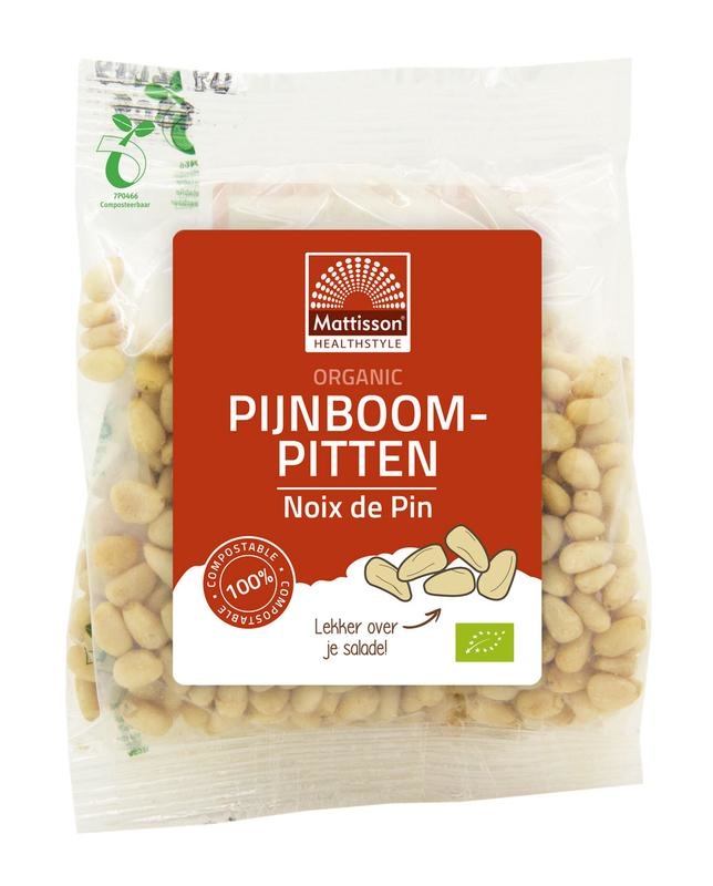 Mattisson Mattisson Pijnboompitten bio (100 gr)