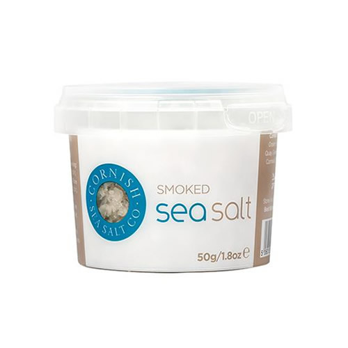 Cornish Sea Salt Zeezout smoked flake sea salt (50 gram)