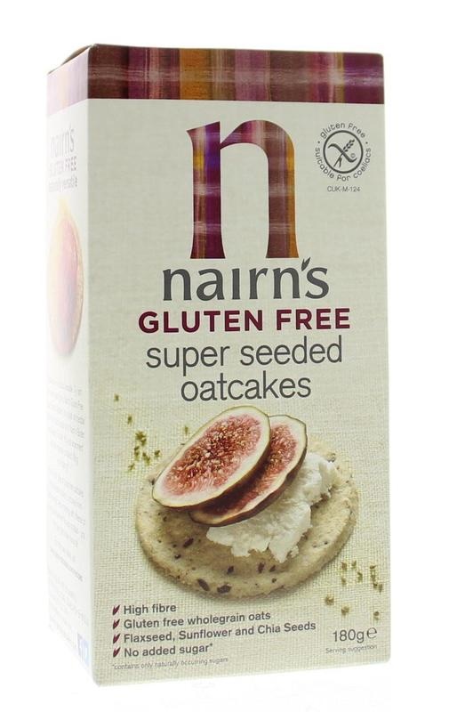 Nairns Nairns Oatcakes super seeded (180 gr)