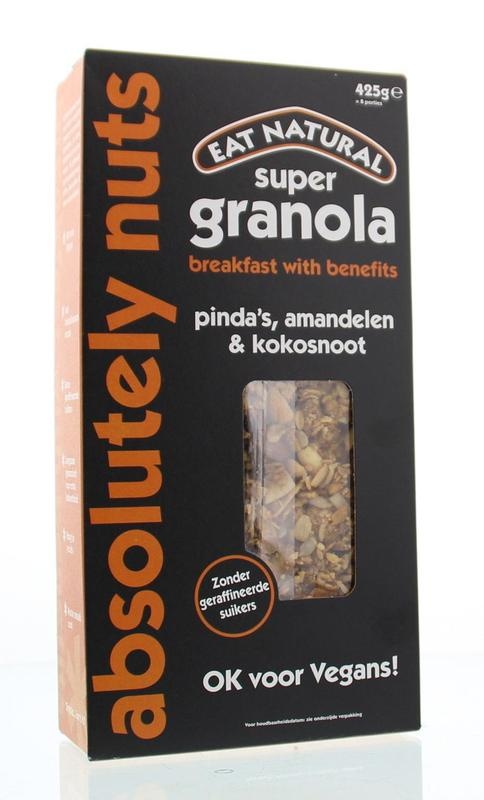 Eat Natural Eat Natural Super granola absolutely nuts (425 gr)