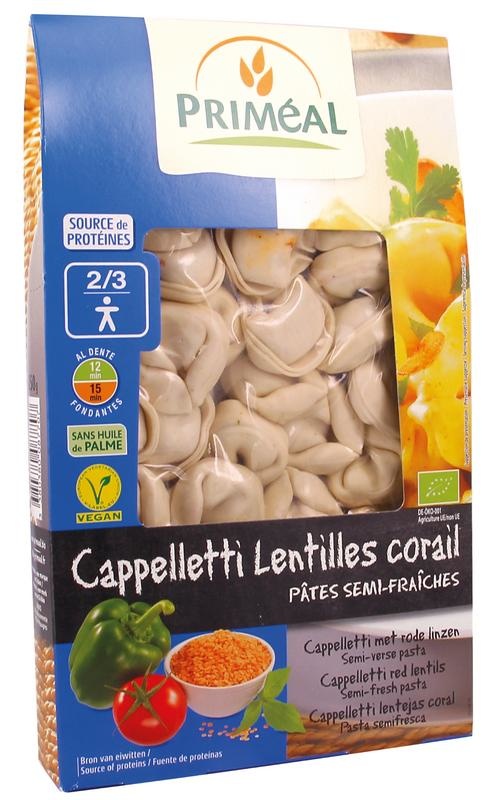 Primeal Cappelletti met linzen (250 gram)