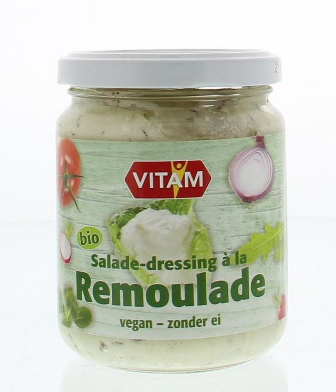 Vitam Vitam Saladedressing a la remoulade zonder ei bio (225 ml)