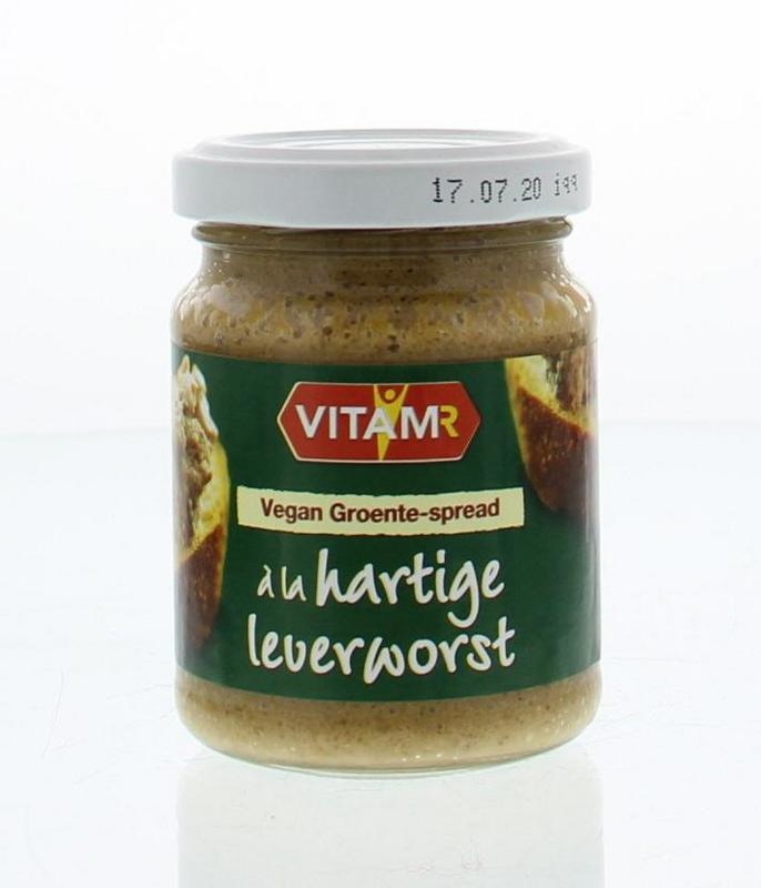 Vitam Vitam Groente-spread a la hartige leverworst vegan bio (120 gr)