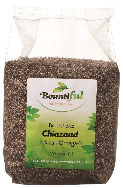 Bountiful Bountiful Chia zaad (500 gr)