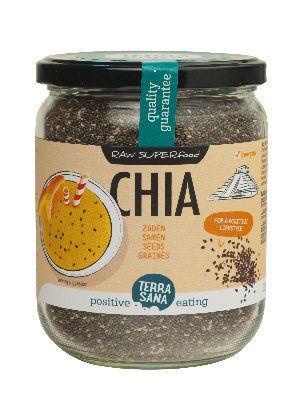 Terrasana Terrasana Raw chia zaad in glas bio (330 gr)