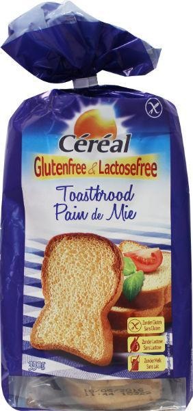 Cereal Cereal Brood toast glutenvrij (350 gr)