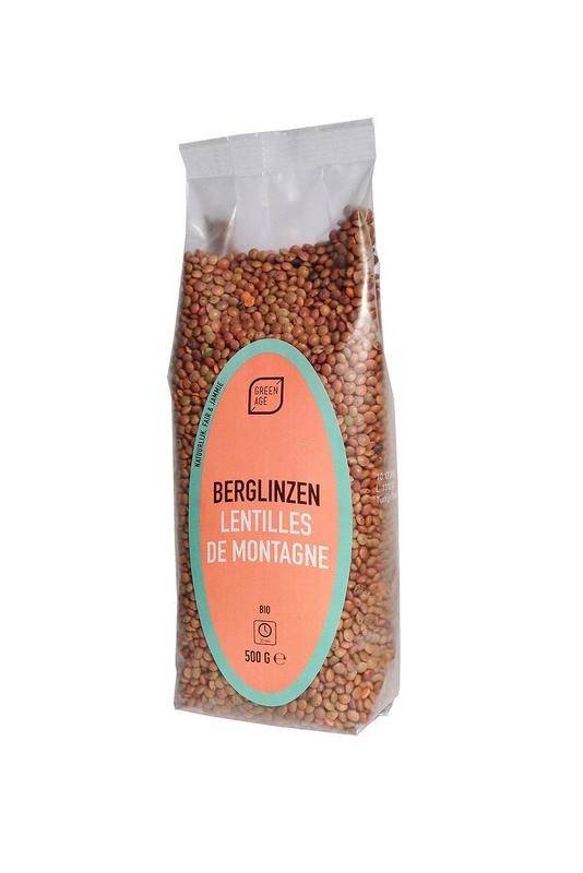 Greenage Greenage Berglinzen bio (500 gr)