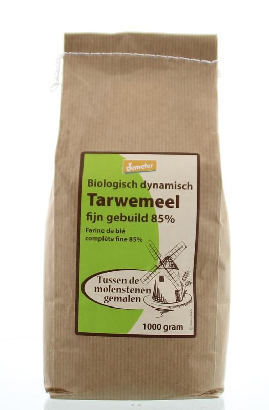 Hermus Hermus Tarwemeel fijn 85% demeter bio (1 Kilogr)