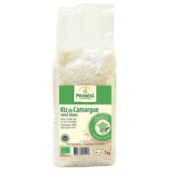 Primeal Witte ronde rijst camargue bio (1 Kilogr)