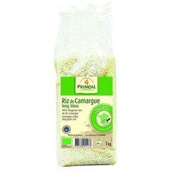 Primeal Witte langgraan rijst camargue bio (1 Kilogr)