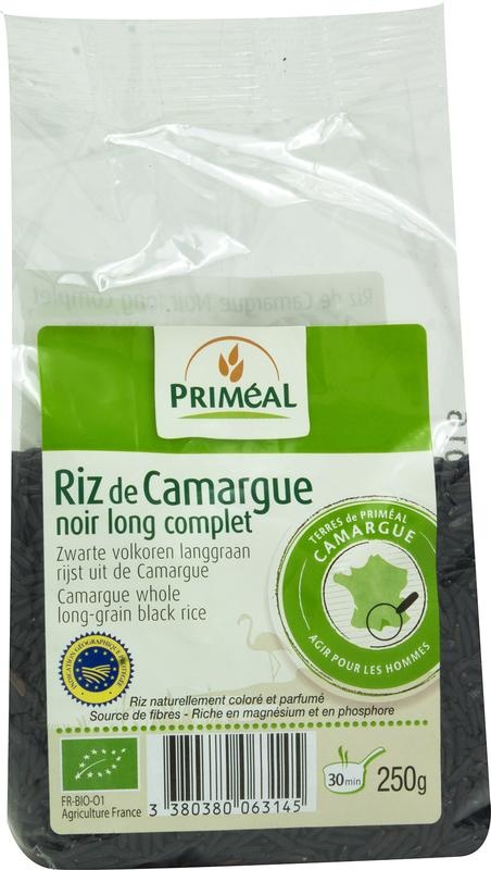 Primeal Primeal Zwarte volkoren langgraan camargue bio (250 gr)