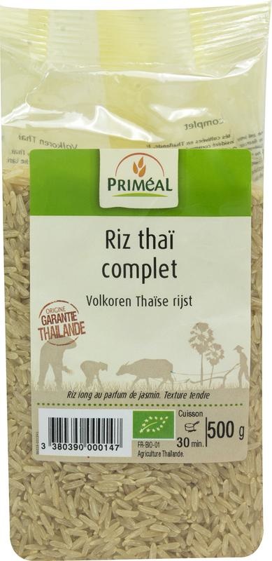 Primeal Primeal Volkoren Thaise rijst bio (500 gr)