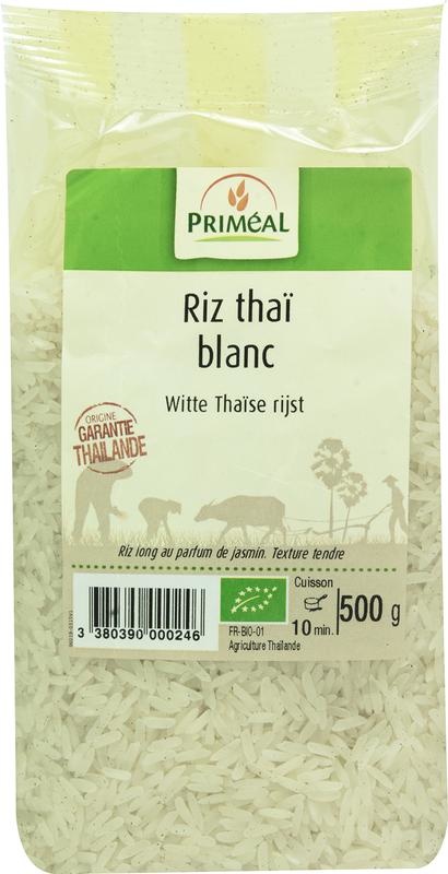 Primeal Primeal Witte Thaise rijst bio (500 gr)