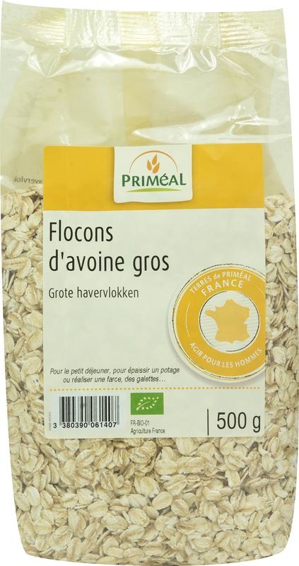 Primeal Primeal Grote havervlokken bio (500 gr)