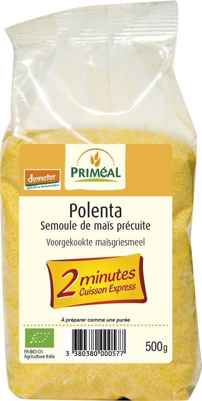 Primeal Primeal Polenta voorgekookte maisgriesmeel bio (500 gr)