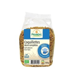 Primeal Halfvolkoren hoorntjes bio (500 gr)