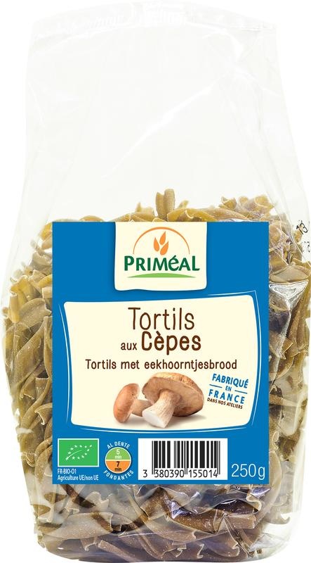 Primeal Primeal Fusilli tortils eekhoorntjesbrood bio (250 gr)