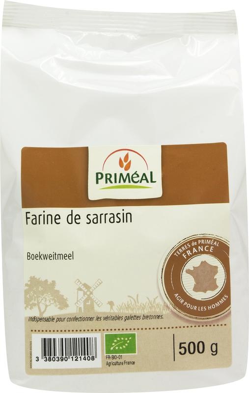 Primeal Primeal Volkoren boekweitmeel bio (500 gr)