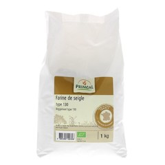 Primeal Roggemeel type 130 bio (1 Kilogr)