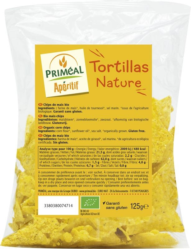 Primeal Primeal Tortillas bio (125 gr)