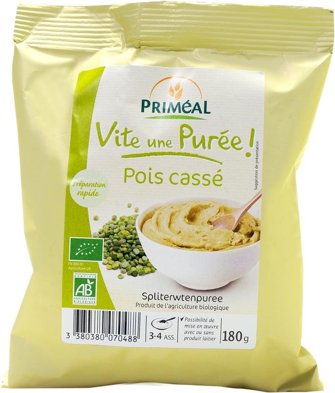 Primeal Primeal Instant spltrwtenpuree bio (180 gr)