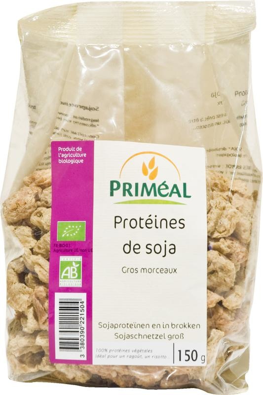 Primeal Primeal Sojaproteine grof bio (150 gr)