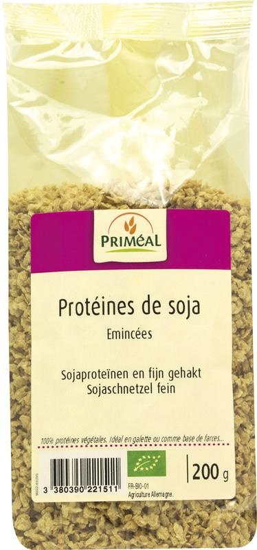 Primeal Primeal Sojaproteinen fijne brokken bio (200 gr)