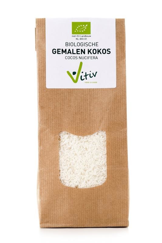 Vitiv Vitiv Kokos gemalen bio (250 gr)