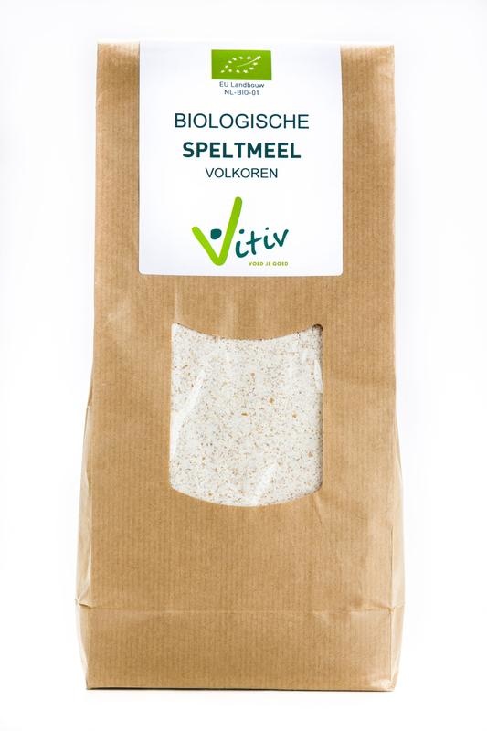 Vitiv Vitiv Speltmeel volkoren bio (1 Kilogr)