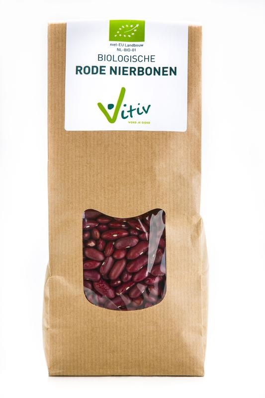 Vitiv Vitiv Rode nierbonen / kidneybonen bio (500 gr)